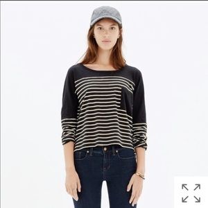 Madewell Effortless Striped Long Sleeve Tee